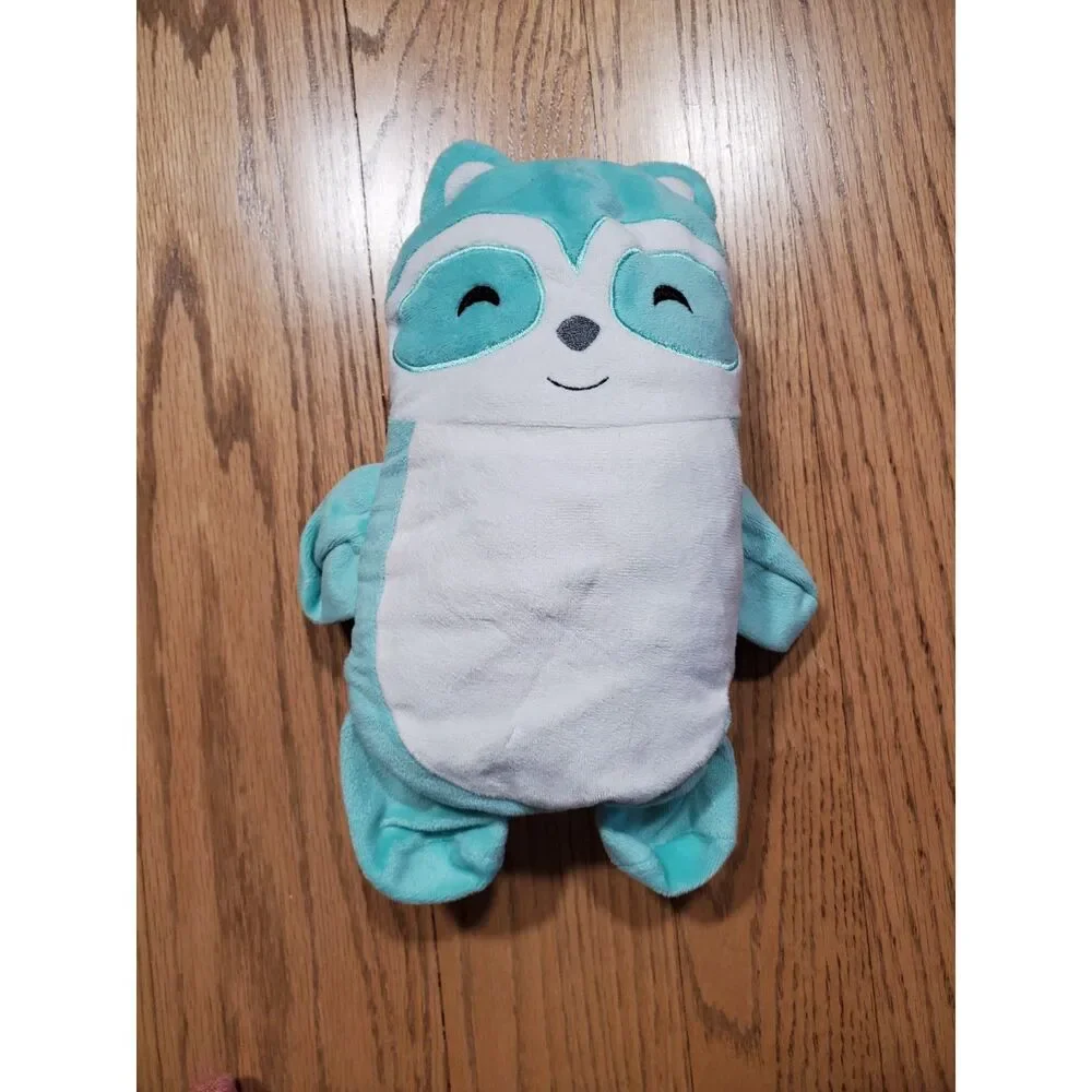 Cubcoats 3 Years/3T Light Blue Racoon Stuffy to Zipped Hoodie VGUC